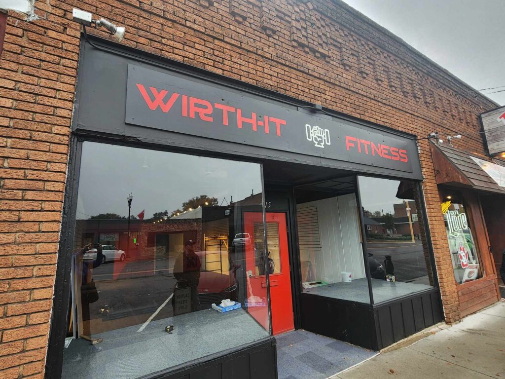 Image of the exterior of Wirth-It Fitness.